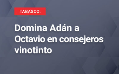 Tabasco: Domina Adán a Octavio en consejeros vinotinto