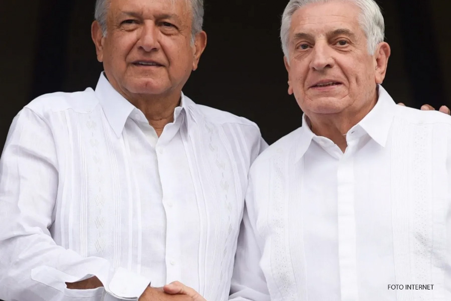 Adán Augusto y Carlos Manuel Merino