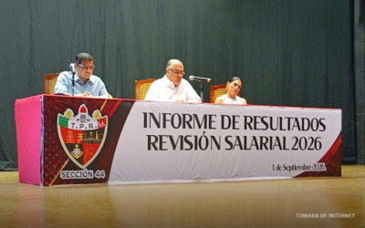 Petroleros de la sección 44 rechazan aumento salarial de 4 %; denuncian intento de irrumpir en asamblea