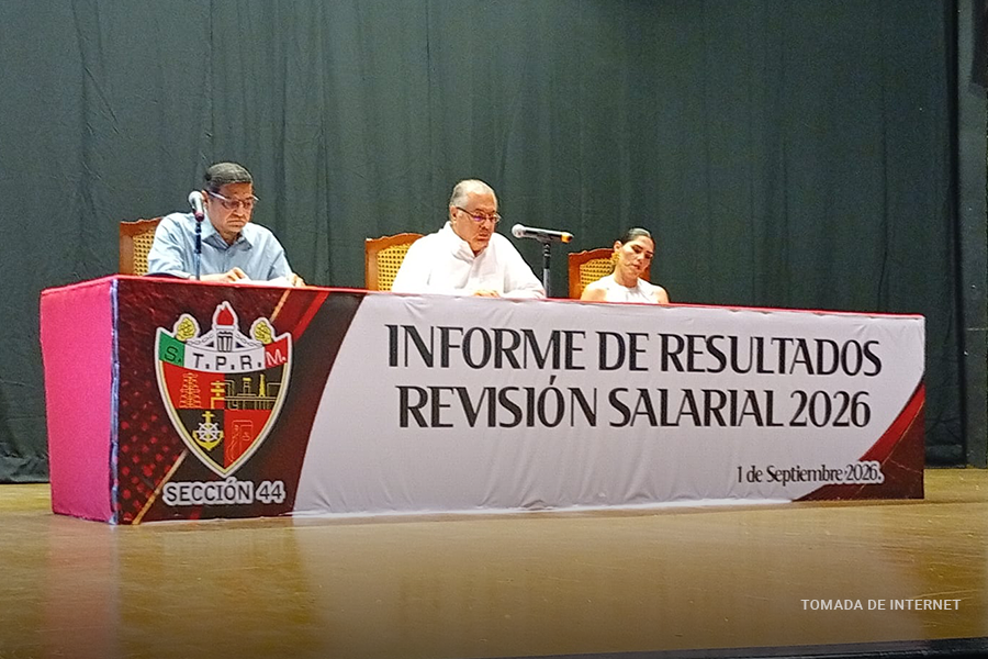Petroleros de la sección 44 rechazan aumento salarial de 4 %; denuncian intento de irrumpir en asamblea